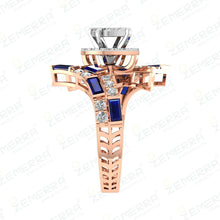 14K Rose Gold Diamond Rings - Perfect For Gifts Sarafa Bazar India