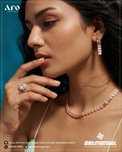Rose Gold Necklace Sarafa Bazar India