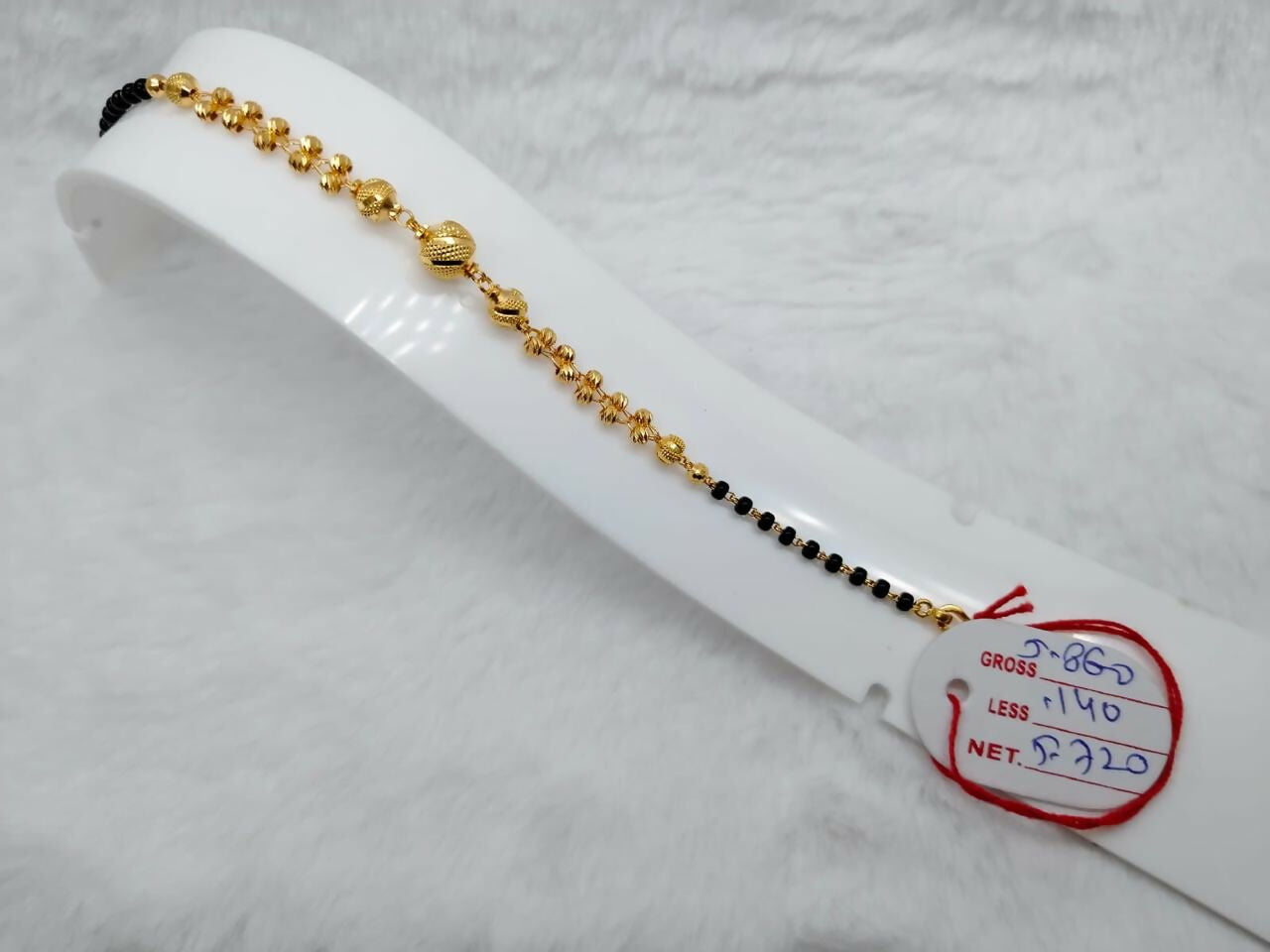 Ladies Mangalsutra Bracelet Sarafa Bazar India