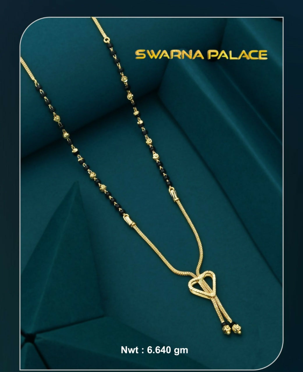 Gold Mangalsutra Sarafa Bazar India