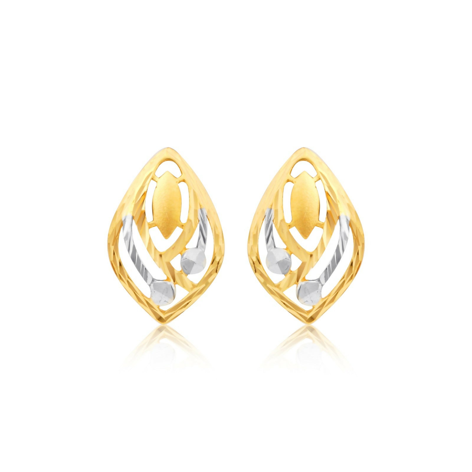 Plain Casting Earring Sarafa Bazar India