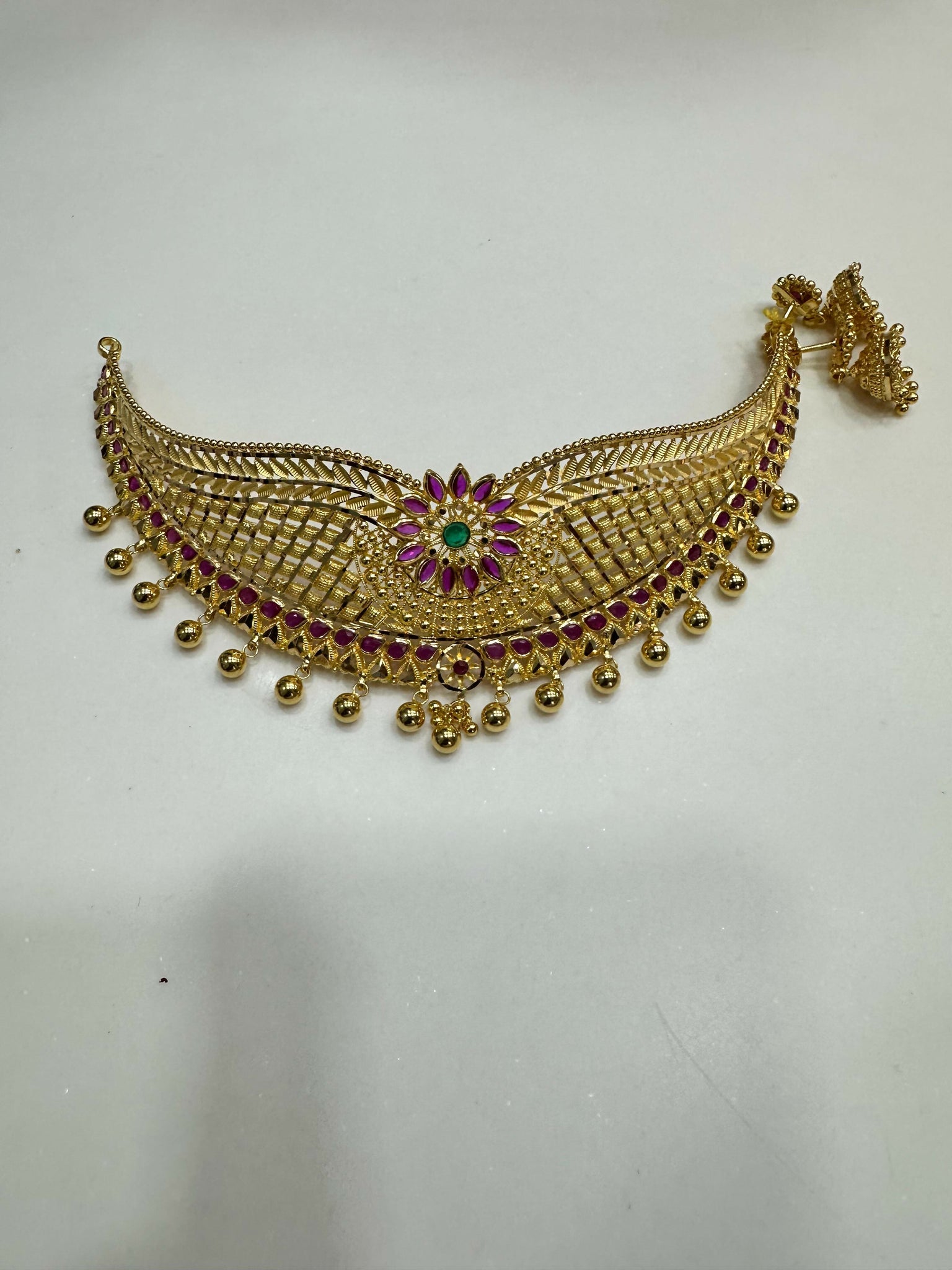 Gold Choker Sarafa Bazar India