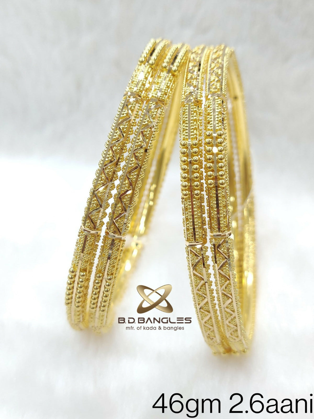 Fancy Gold Bangles Sarafa Bazar India