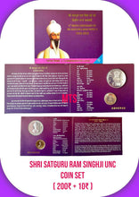 Shri Satguru Ram Singhji Proof Coin Set (200rs. + 10rs.) Sarafa Bazar India