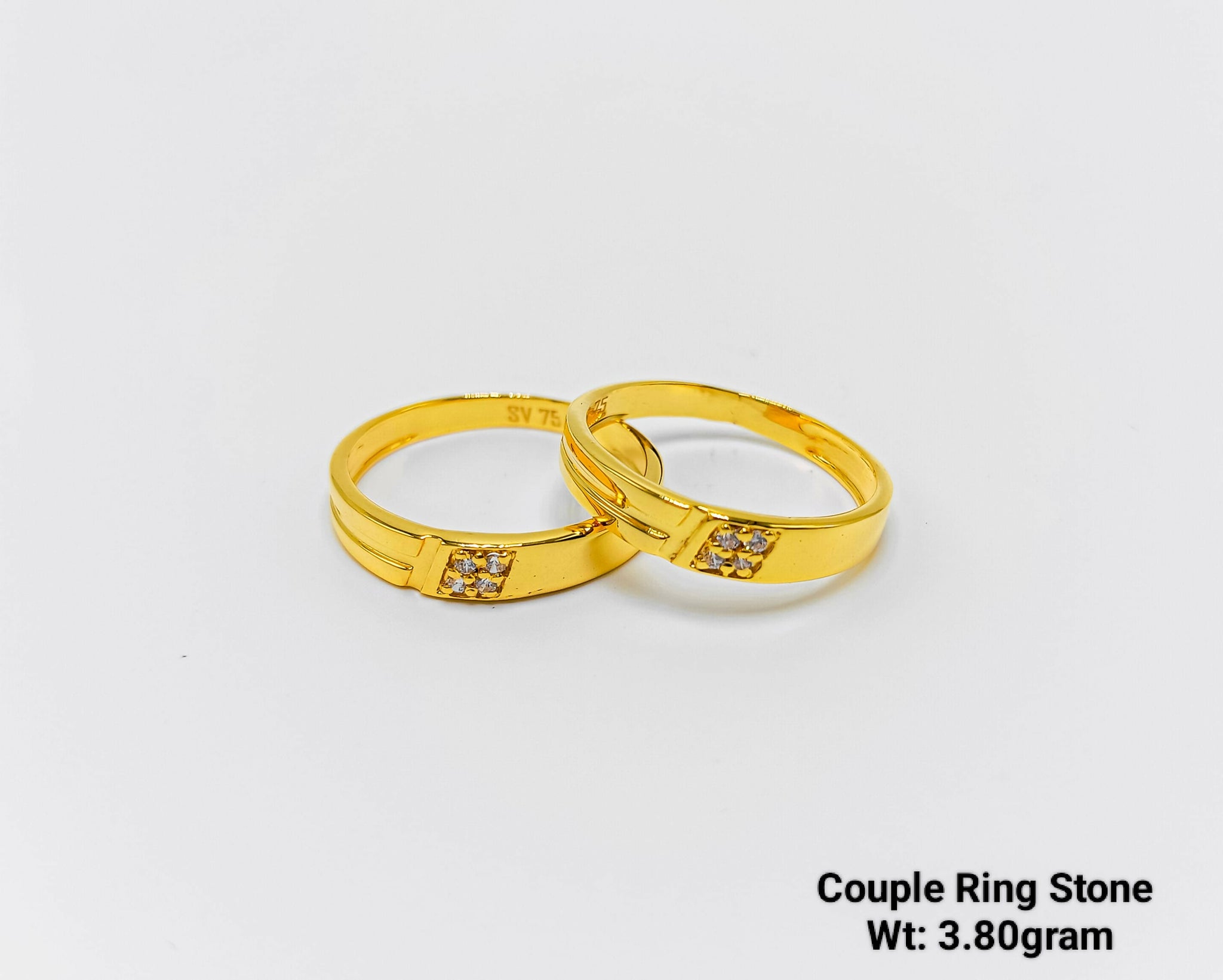 Couple Ring Stone Sarafa Bazar India