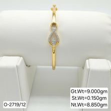 Ovel Bracelet-9gm-2719/12 Sarafa Bazar India