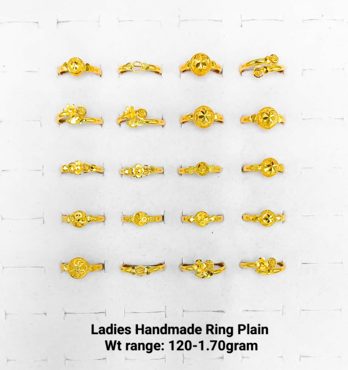 Ladies Handmade Ring Plain Sarafa Bazar India
