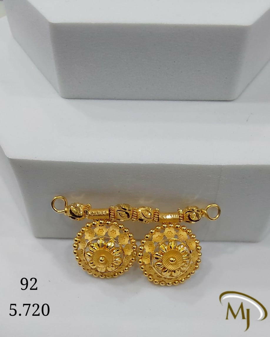 22kt Gold Mangalsutra Vati Sarafa Bazar India