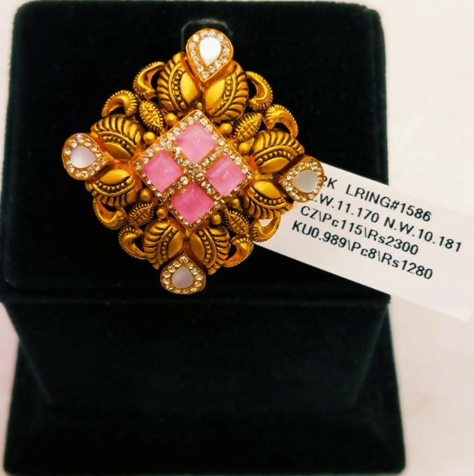Antique Ladies Ring Sarafa Bazar India