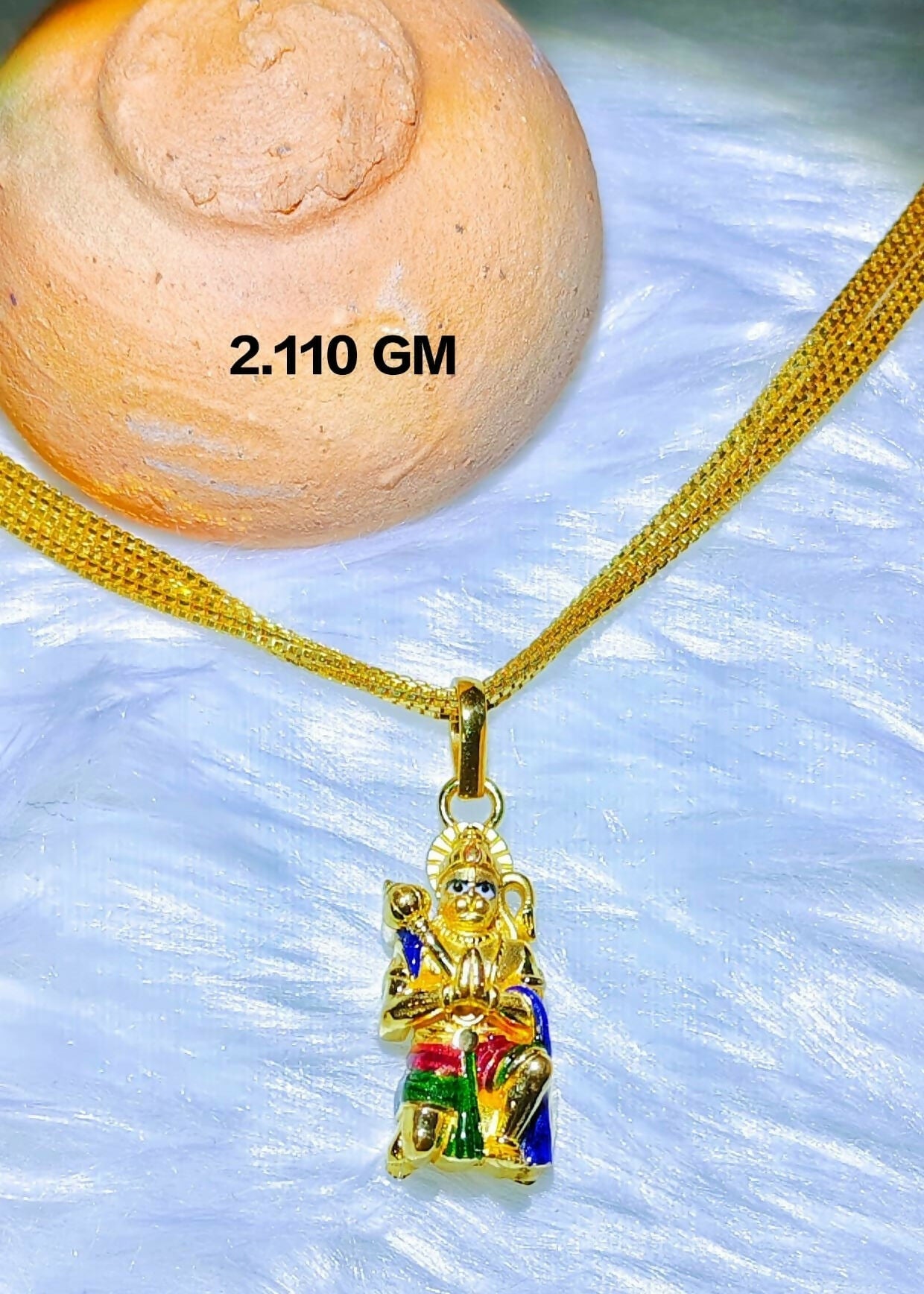 Casting God Pendant Sarafa Bazar India