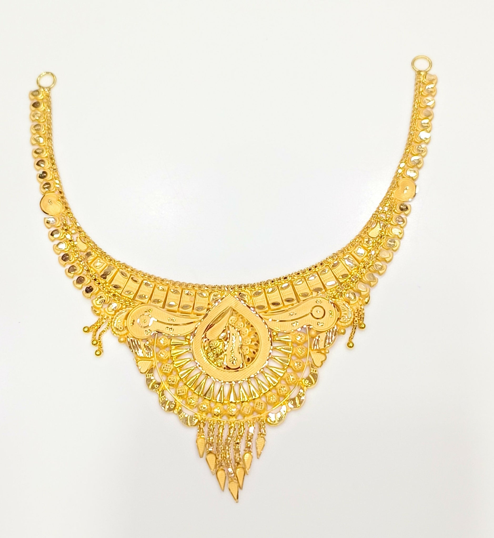 Gold Necklace Sarafa Bazar India