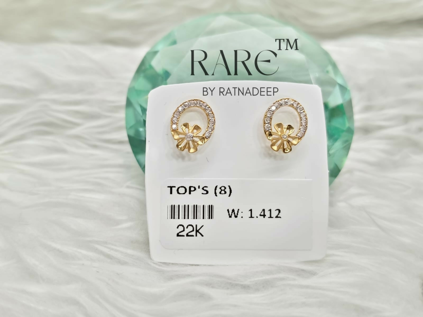 22kt CZ Tops Sarafa Bazar India