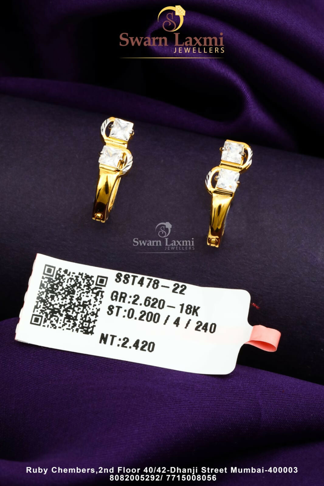 18kt Emerald Bali Sarafa Bazar India