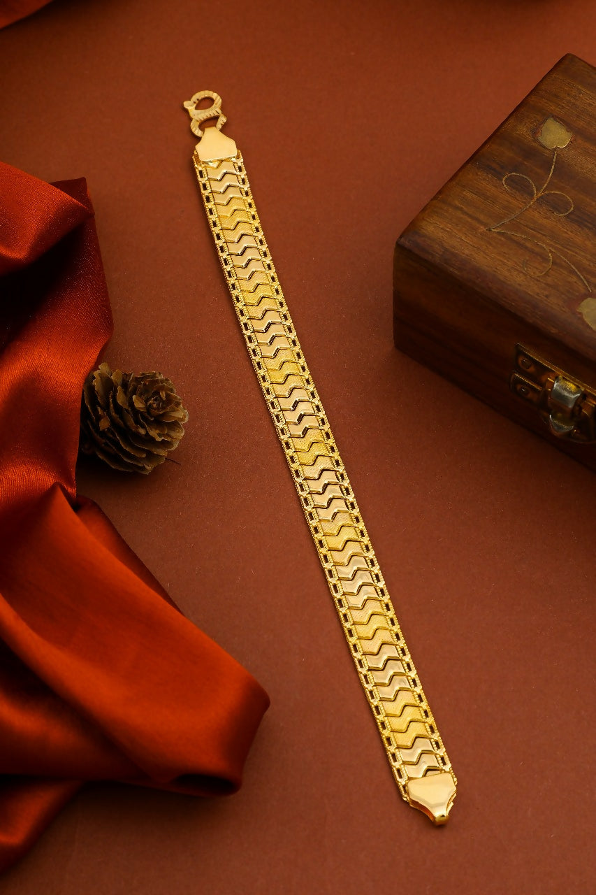 Gold Gents Bracelets Sarafa Bazar India
