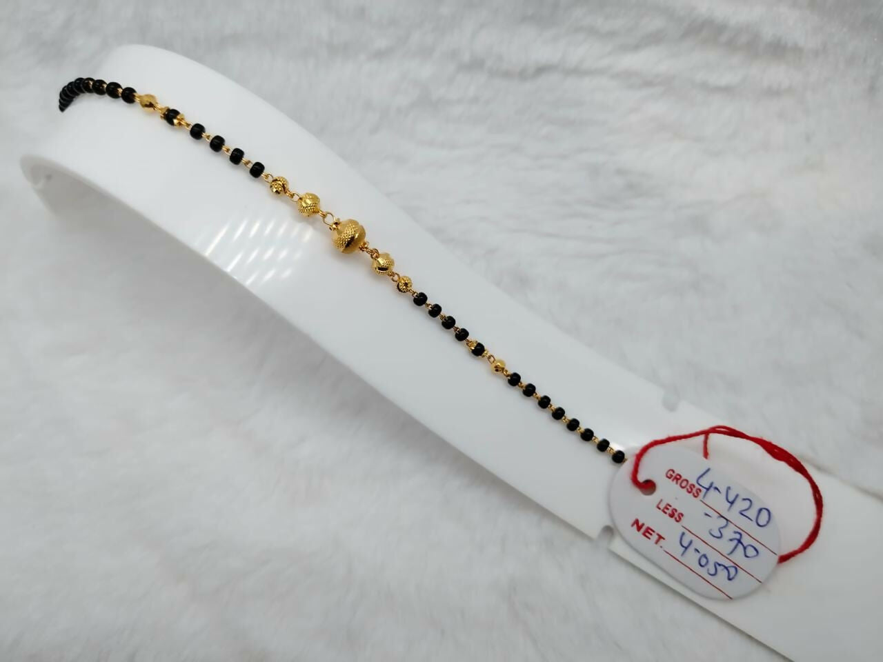 Ladies Mangalsutra Bracelet Sarafa Bazar India