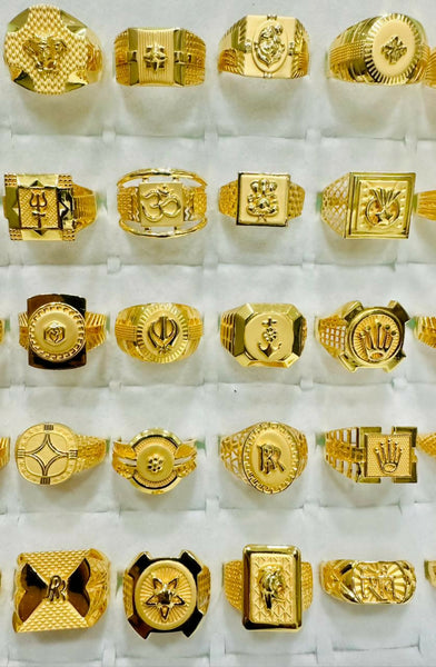Paper Casting Gents Rings – HM Sarafa Bazar India Pvt Ltd