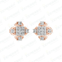 14k Gold Diamond Unique Pendent Set Sarafa Bazar India