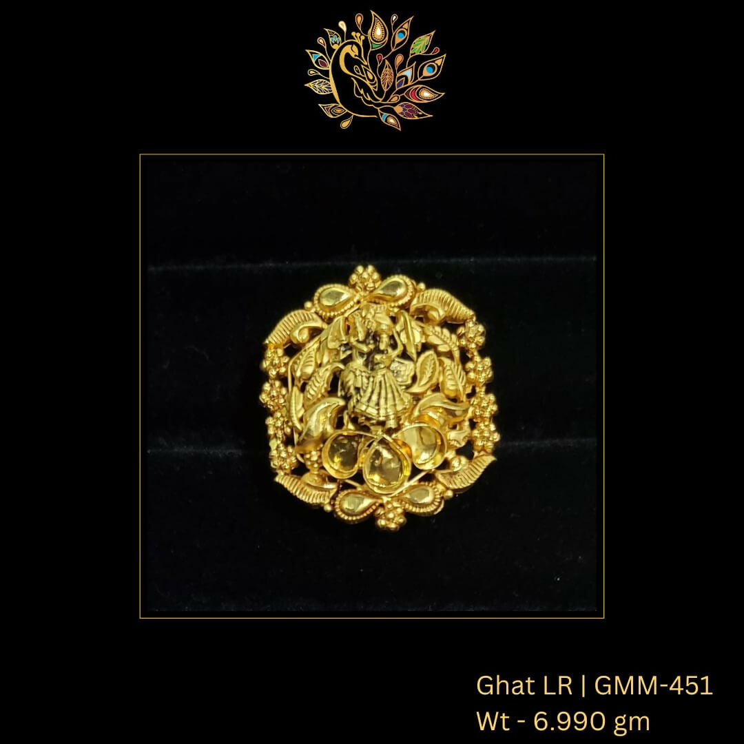 Antique Ghat Ladies Ring Sarafa Bazar India