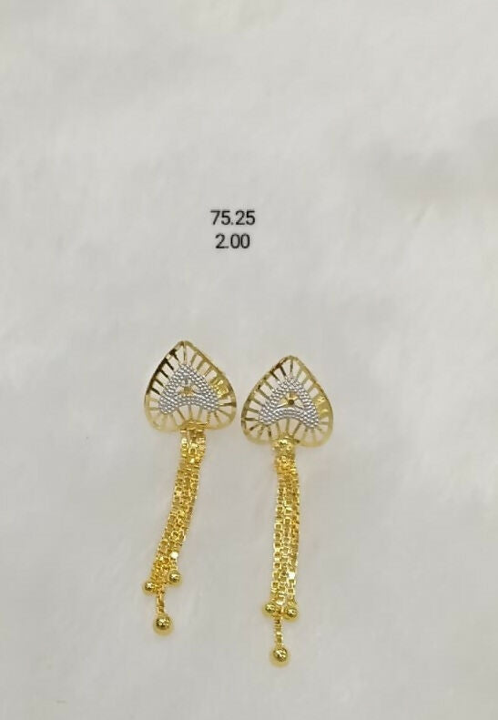 CZ Earrings Sarafa Bazar India