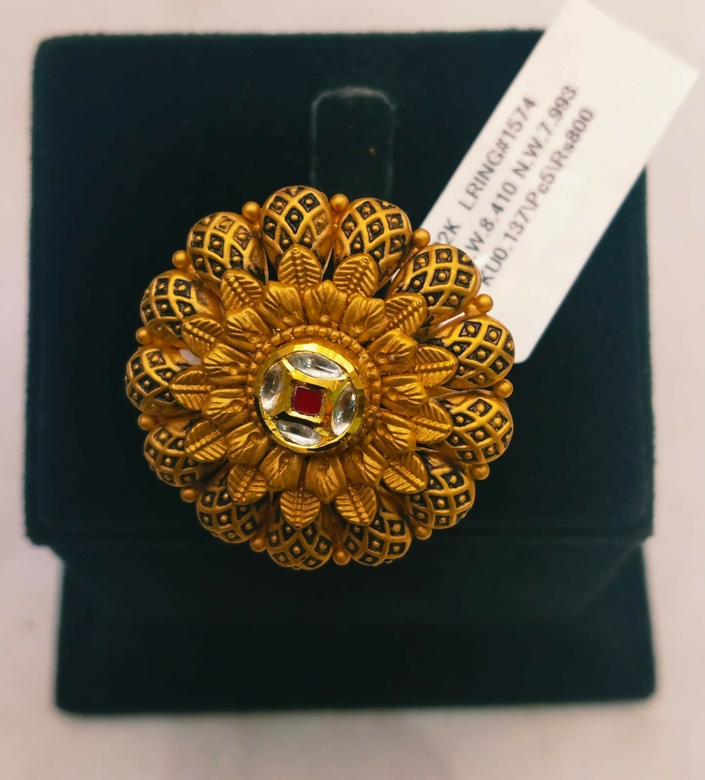 Antique Ladies Ring Sarafa Bazar India