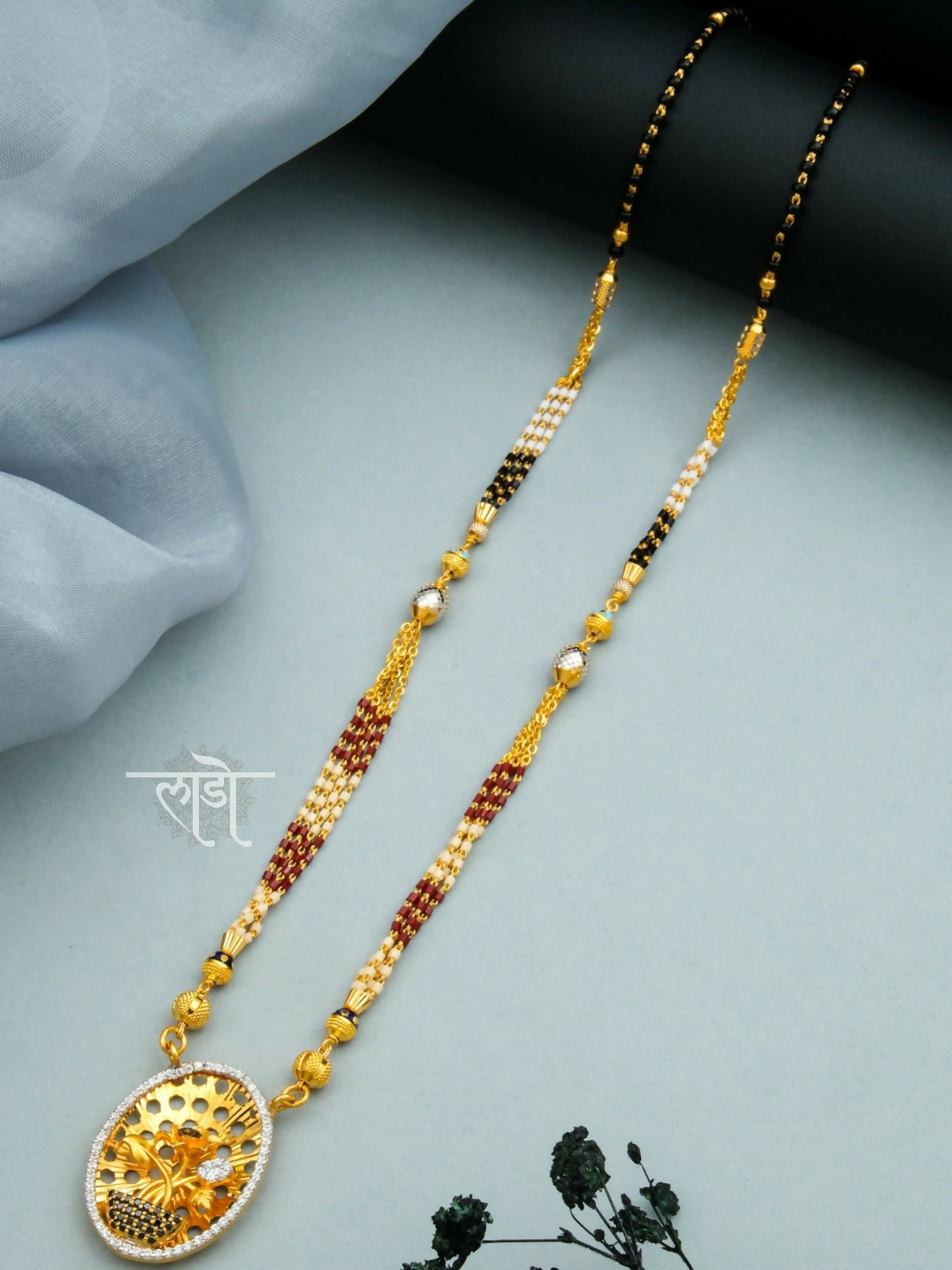 CZ Mangalsutra Sarafa Bazar India