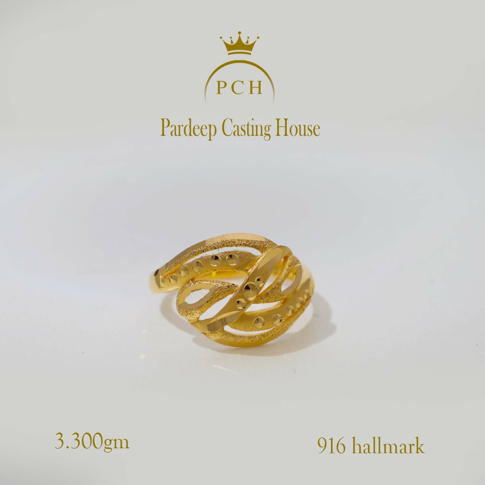 Captivating Gold Ring For Women Sarafa Bazar India