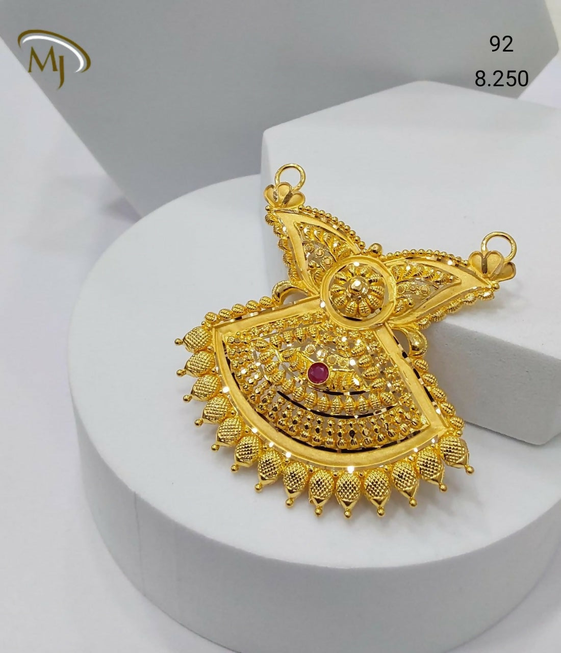 22kt Gold Mangalsutra Pendants Sarafa Bazar India