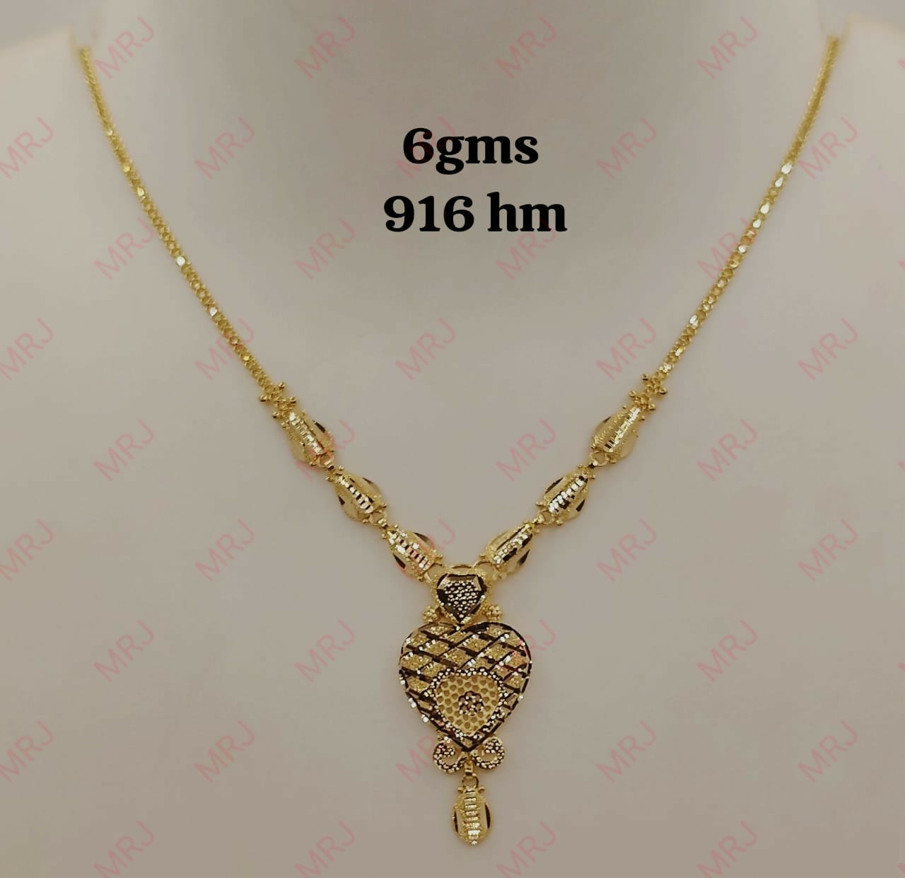 22kt Turkey Necklace Sarafa Bazar India