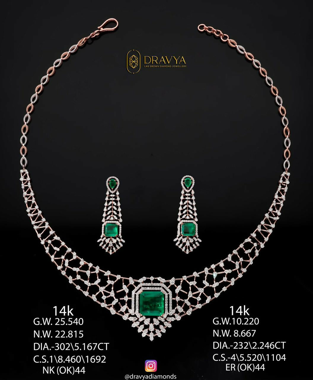 Diamond Necklace Sarafa Bazar India