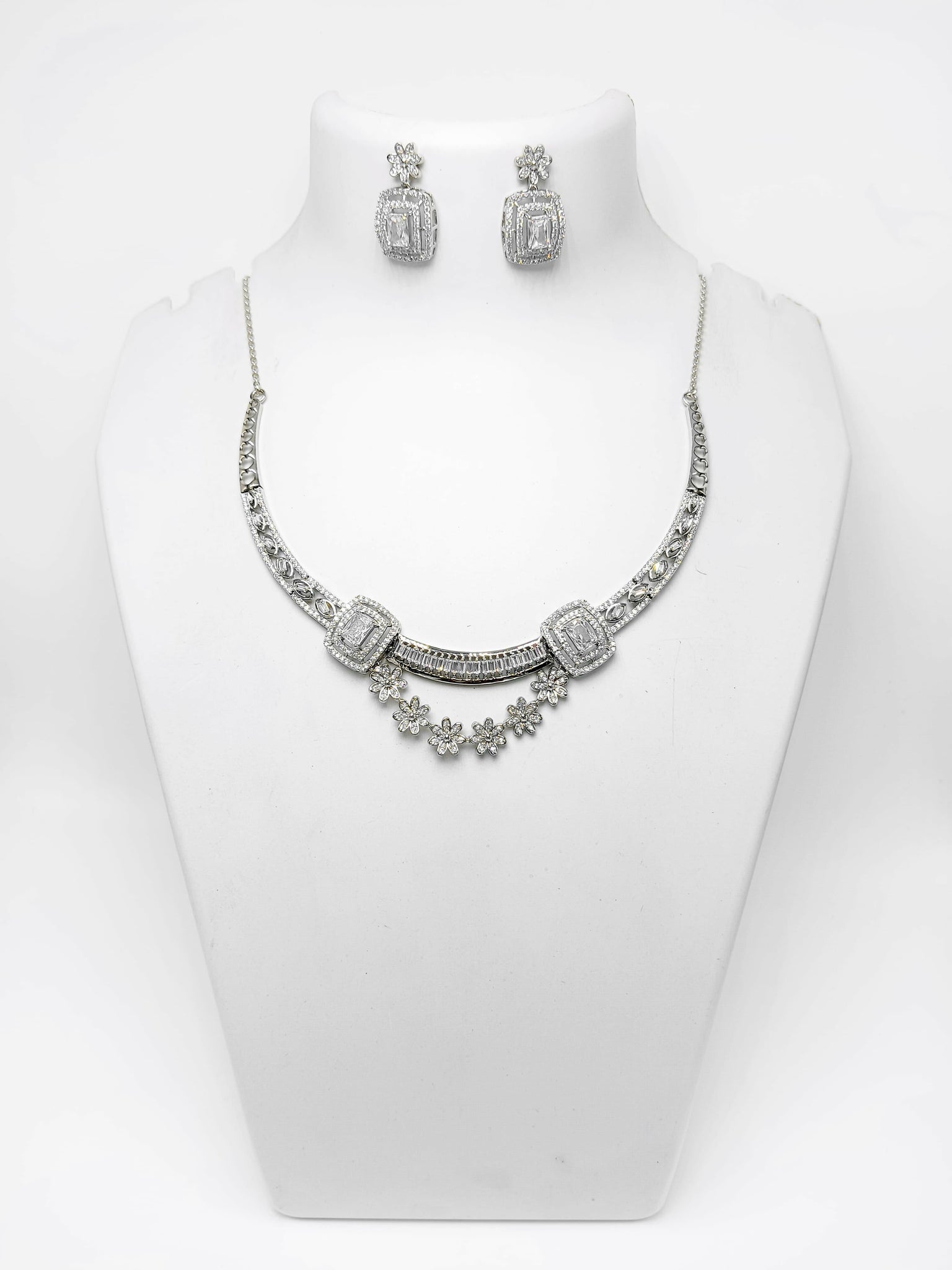 925 Silver Necklace Sarafa Bazar India