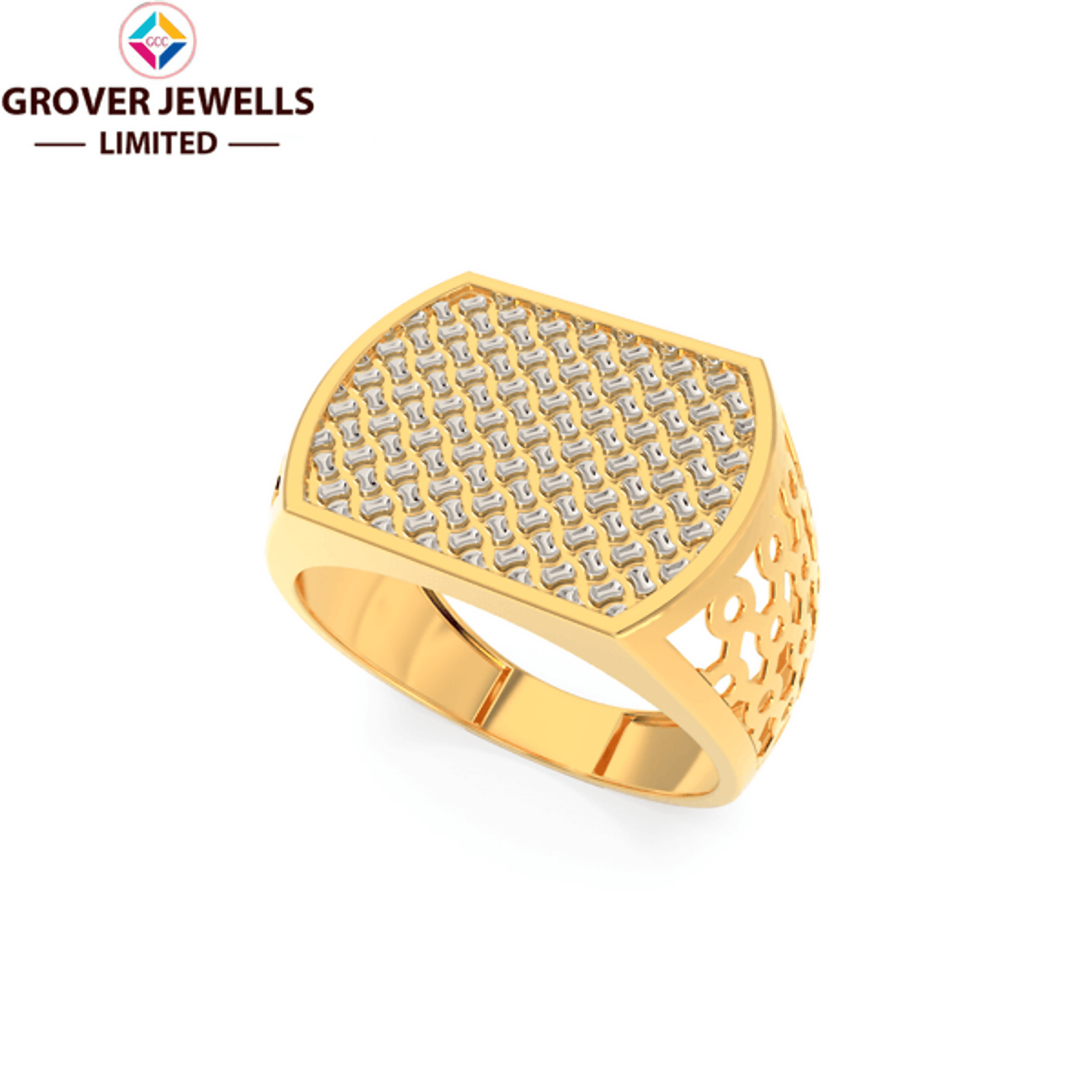 PAPER CASTING GENTS RING (PCGR-178) Sarafa Bazar India