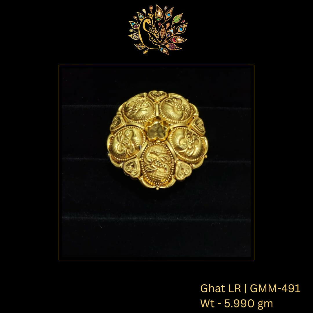 Antique Ghat Ladies Ring Sarafa Bazar India