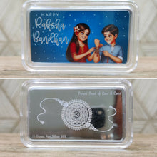 999 Silver Raksha Bandhan Coin 5, 10, 20, 50gm Sarafa Bazar India