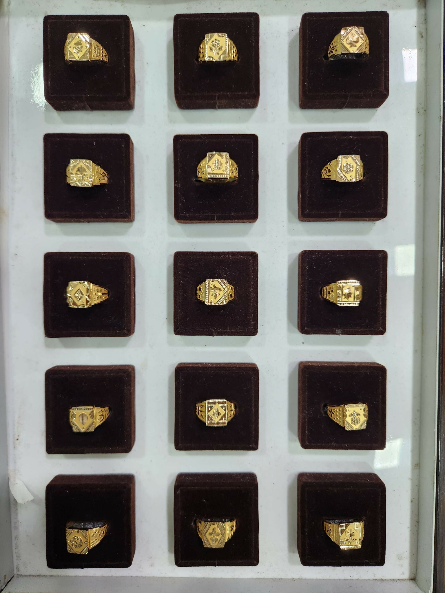 Gold Gents Rings Sarafa Bazar India