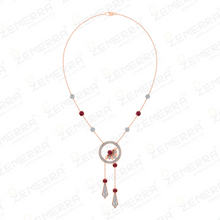 Crowd Favorite 14K Gold Diamond Drop Pendant For Women Sarafa Bazar India