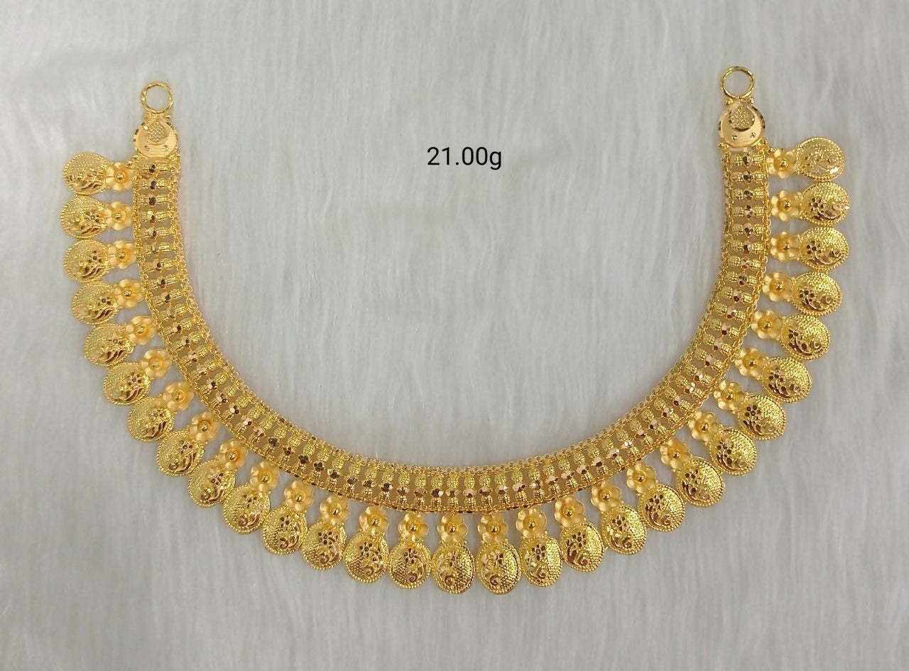 Gold Necklace Sarafa Bazar India