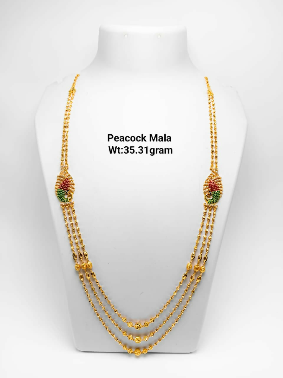 Peacock Mala Sarafa Bazar India