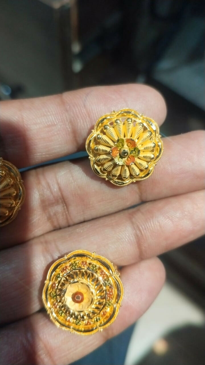 Gold Ladies Rings Sarafa Bazar India