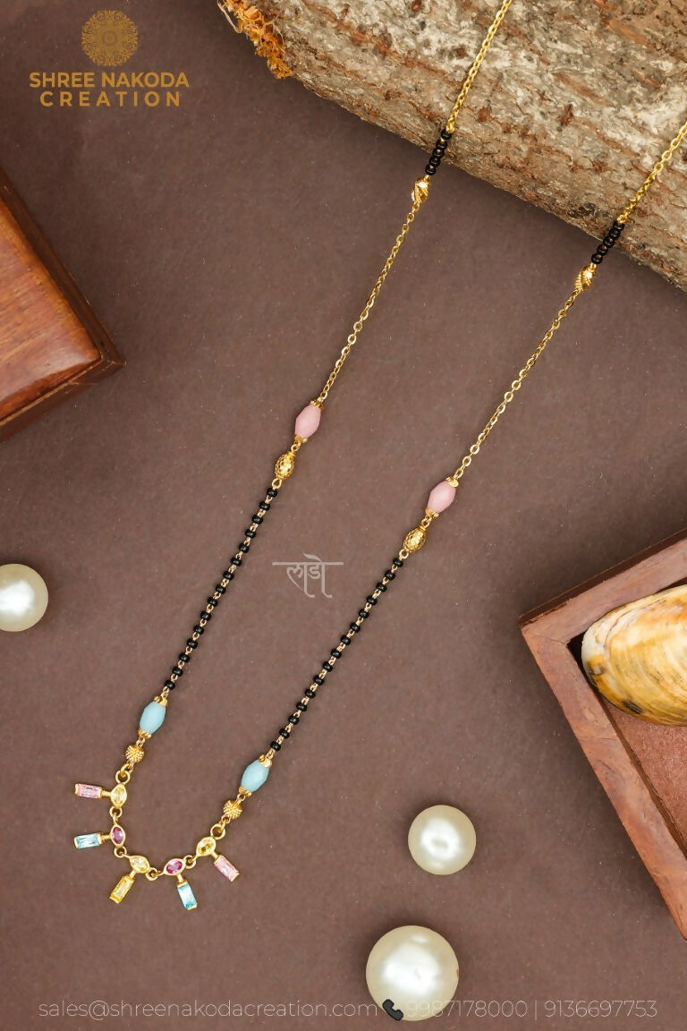 Gold Mangalsutra Sarafa Bazar India