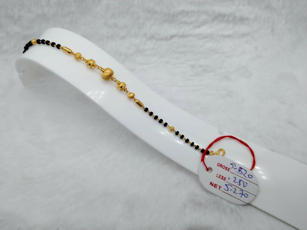 Ladies Mangalsutra Bracelet Sarafa Bazar India