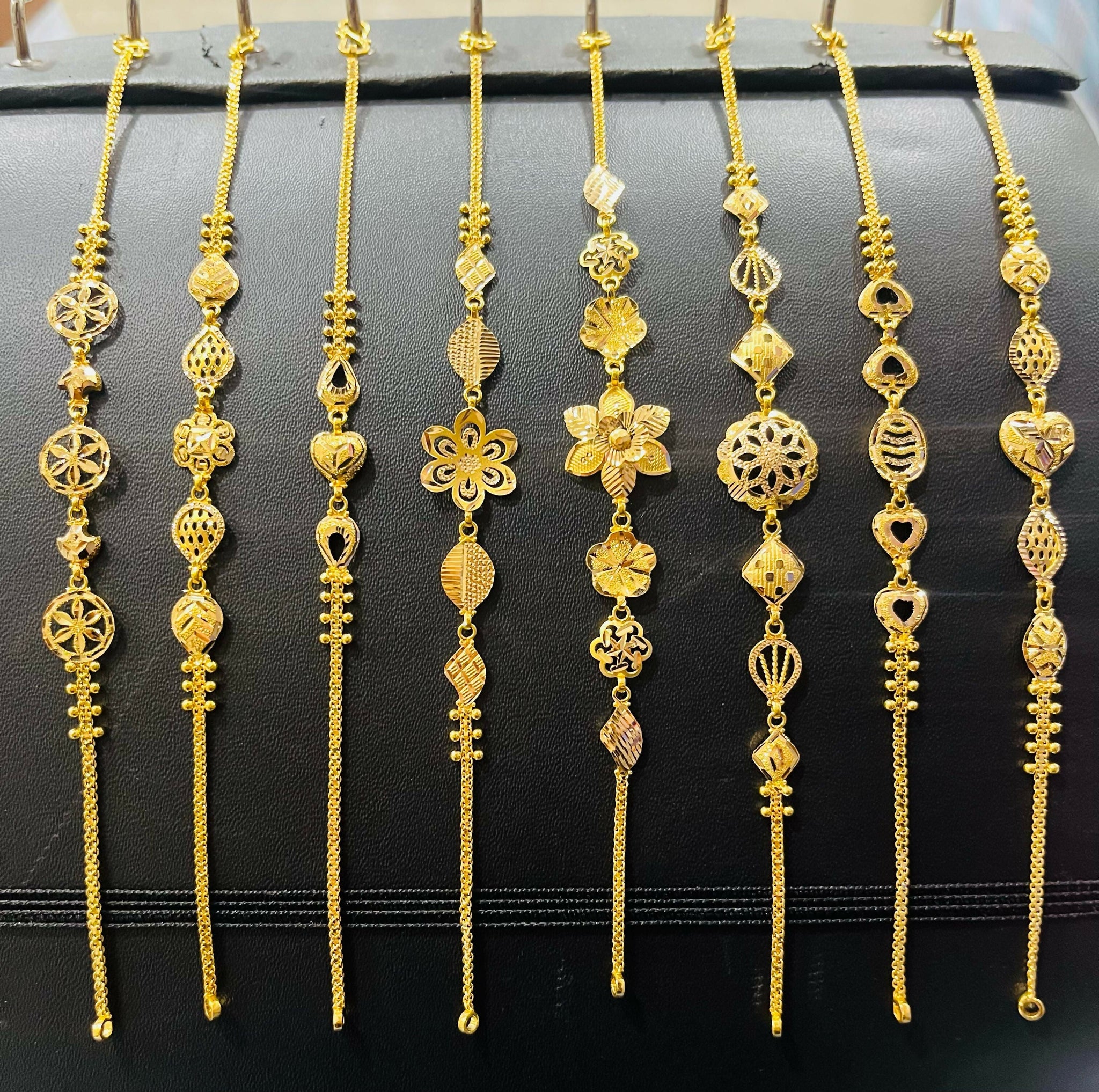 Gold Ladies Bracelets Sarafa Bazar India