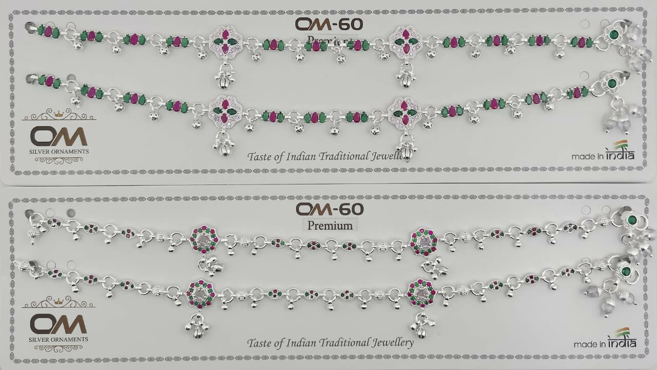 Silver Micro Payal Sarafa Bazar India