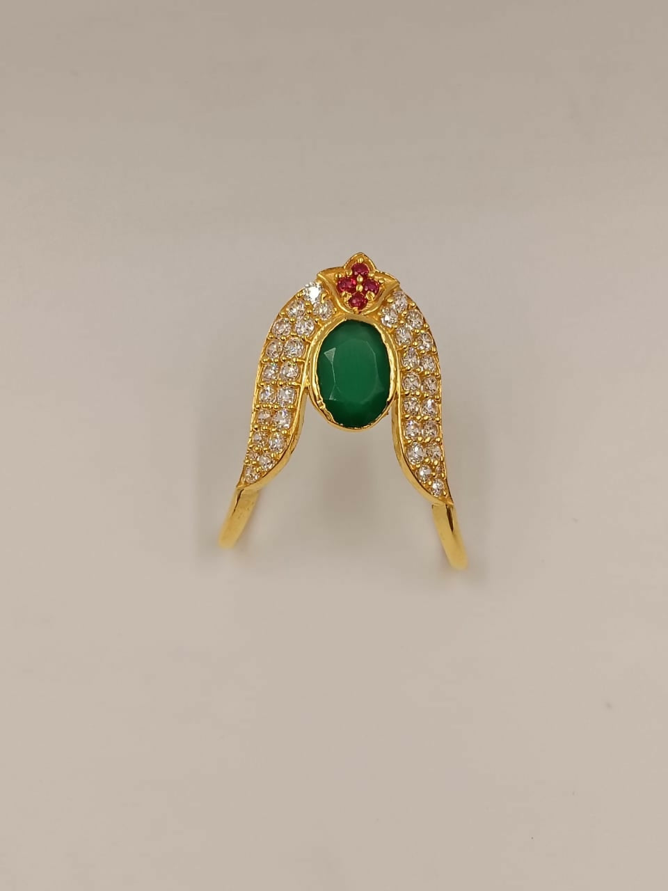 CZ Venki Ladies Ring Sarafa Bazar India