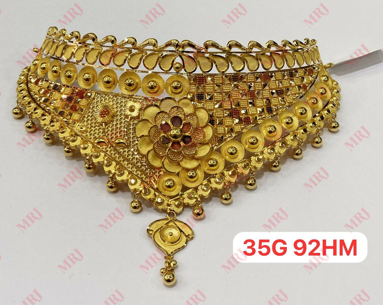 Gold Choker Sarafa Bazar India