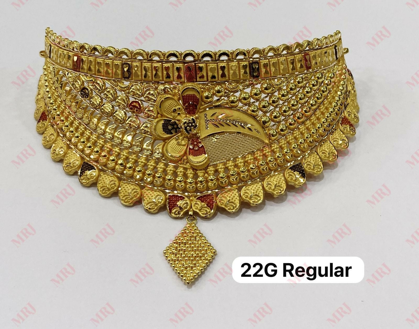 Gold Choker Sarafa Bazar India