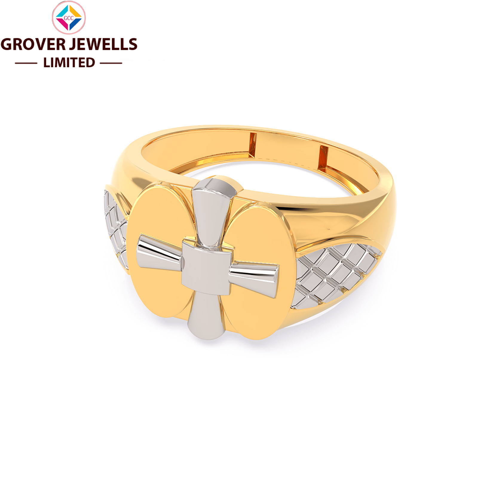 PAPER CASTING GENTS RING (PCGR-195) Sarafa Bazar India