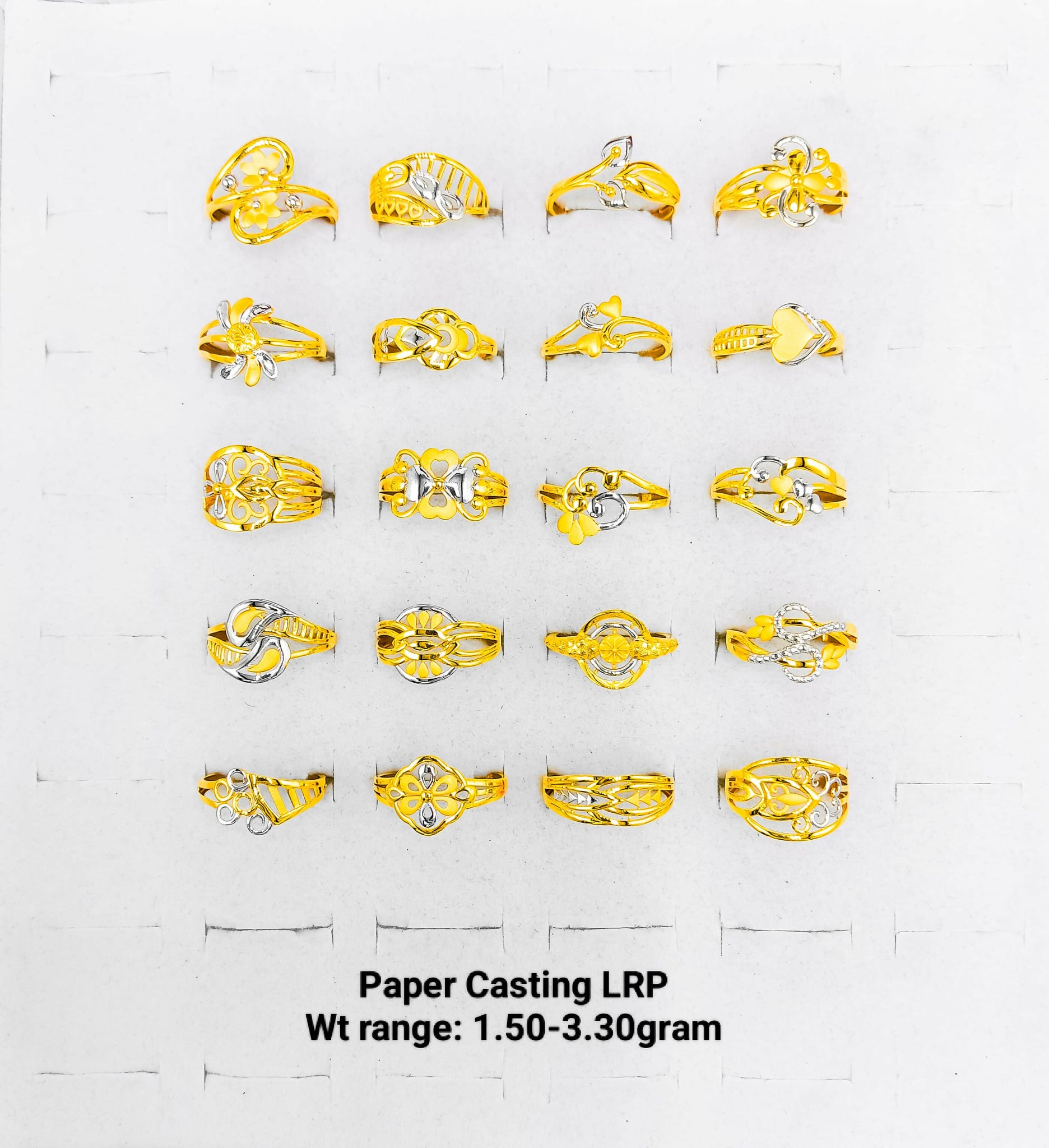 Paper Casting Ladies Ring Plain Sarafa Bazar India