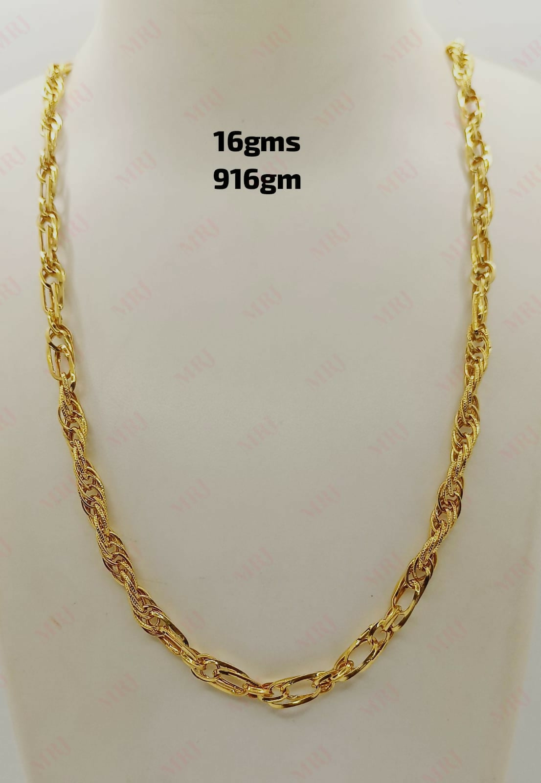 22kt Gents Chain Sarafa Bazar India