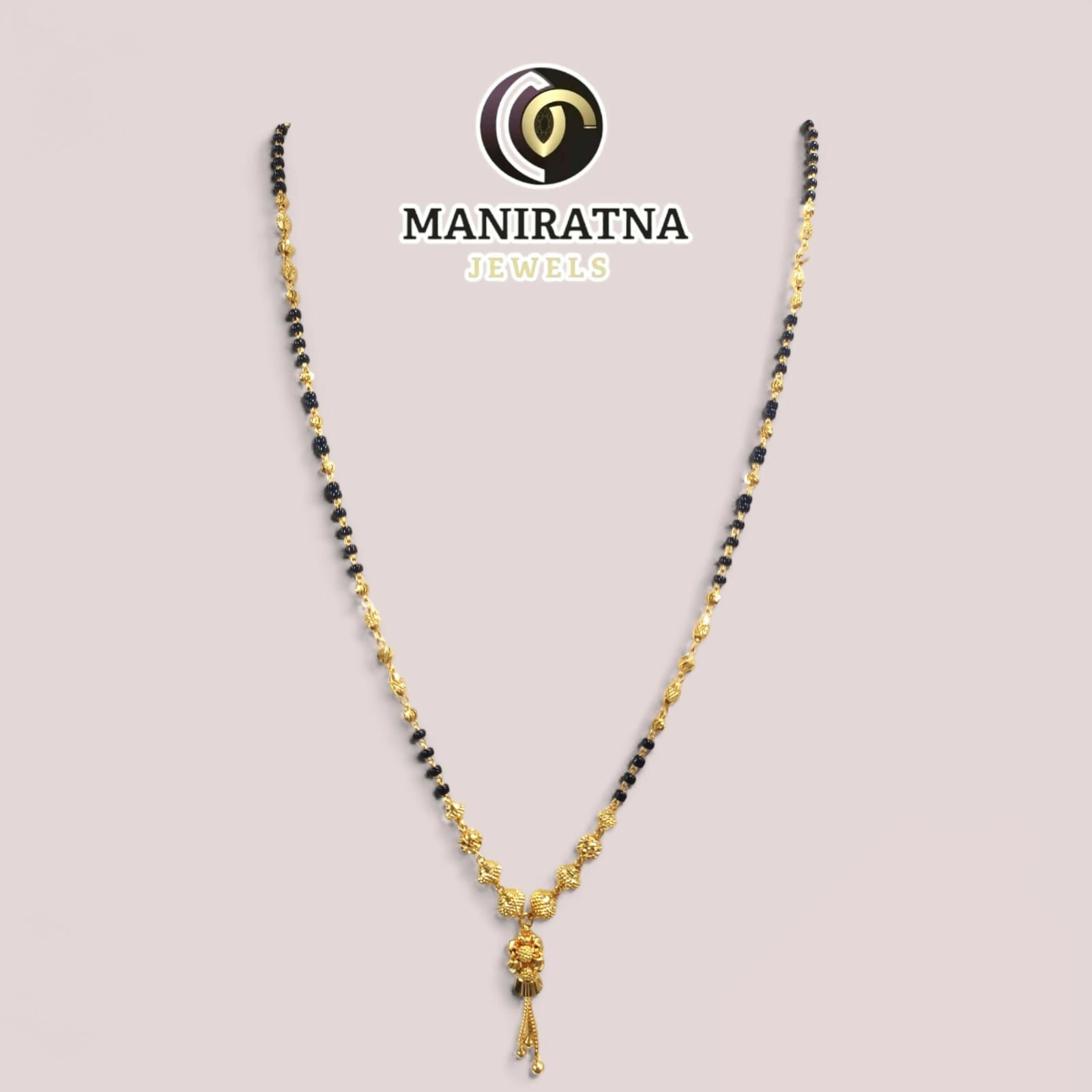 92 Gold Mangalsutra Sarafa Bazar India