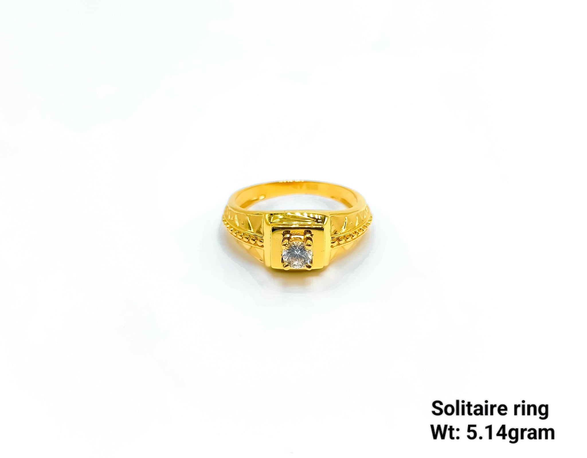 Solitaire Ring Sarafa Bazar India